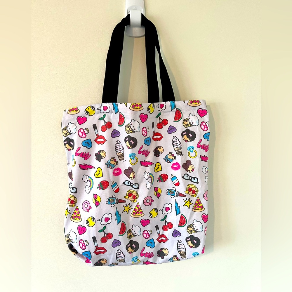 Gwen Stefani Colorful Patterned Harajuku Design Tote Bag